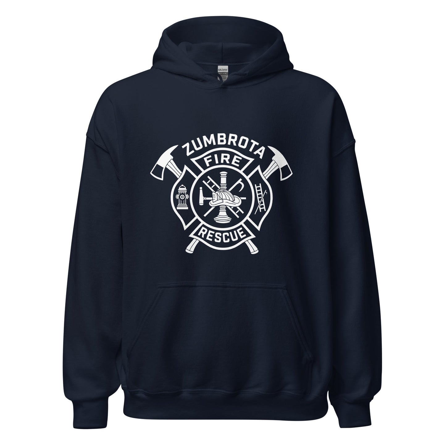 Classic | Hoodie | Zumbrota Fire Department | Crest Logo
