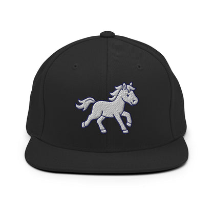 Snapback Hat | Pink Pony Athletic Club | Mascot Logo