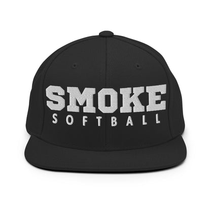 Snapback Hat | Smoke 14U Softball | Modern Script Logo