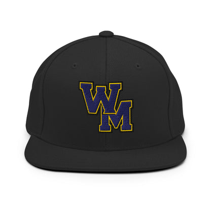 Snapback Hat | West Memphis Community Christian College Gators | WM-Mark Logo