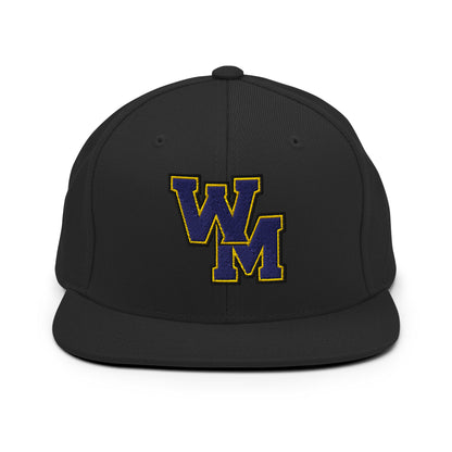 Snapback Hat | West Memphis Community Christian College Gators | WM-Mark Logo