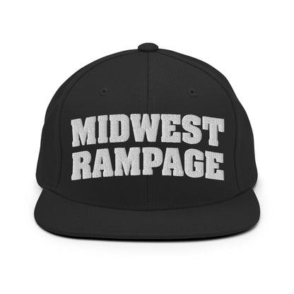 Snapback Hat | Midwest Rampage | Modern Script Logo