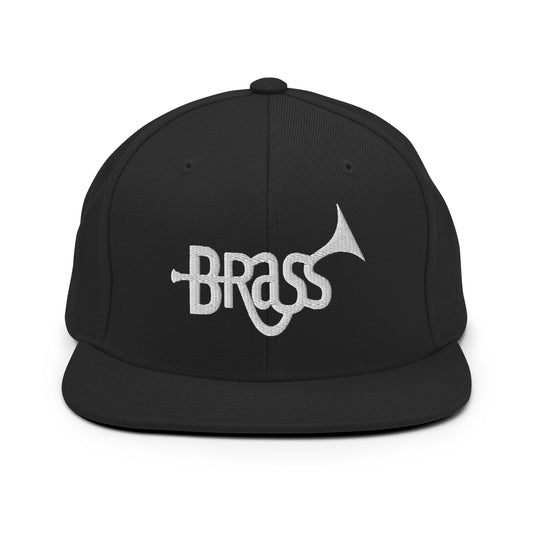 Snapback Hat | Brass Inc. | Script Logo
