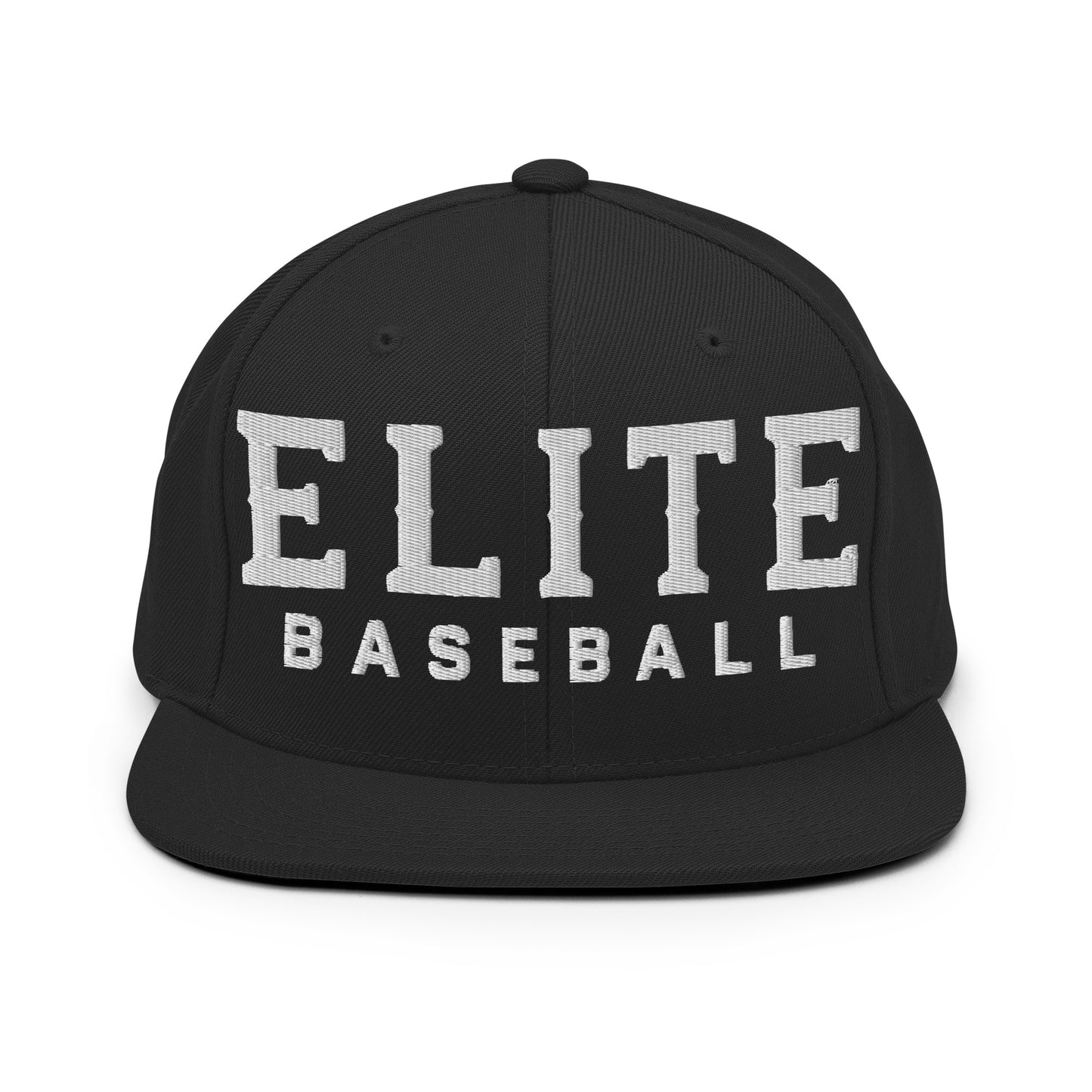 Snapback Hat | Elite Baseball | Vanguard Logo