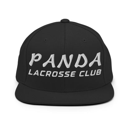Snapback Hat | Panda Lacrosse Club | Crest Logo