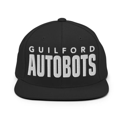 Snapback Hat | Guilford Autobots | Modern Script Logo