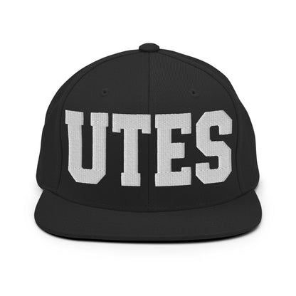 Snapback Hat | Utes Allstar Cheer | Script Logo