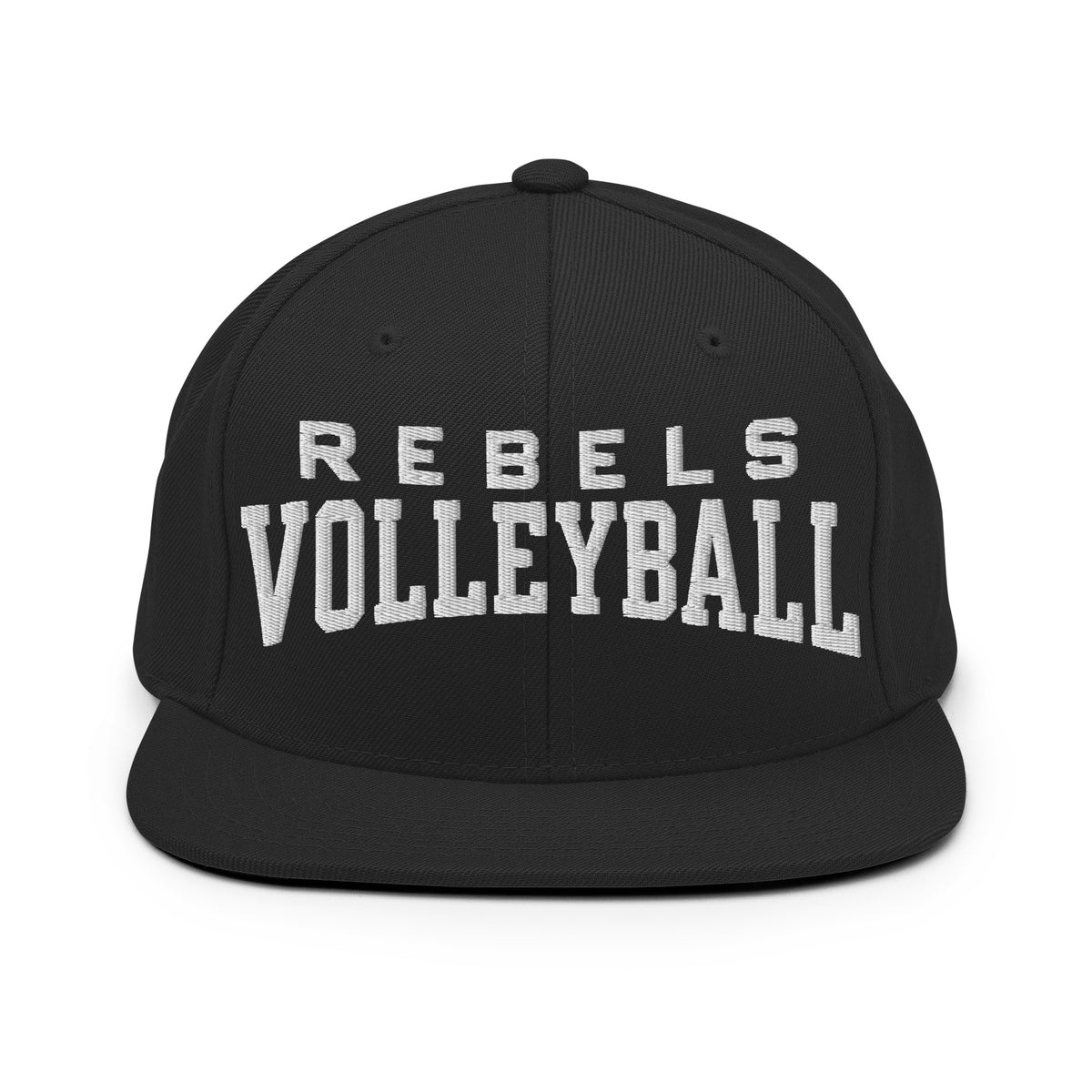 Snapback Hat | Rebels Volleyball Club | Modern Script Logo