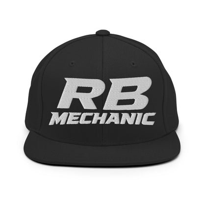 Snapback Hat | RB Mechanic | Lettermark Logo