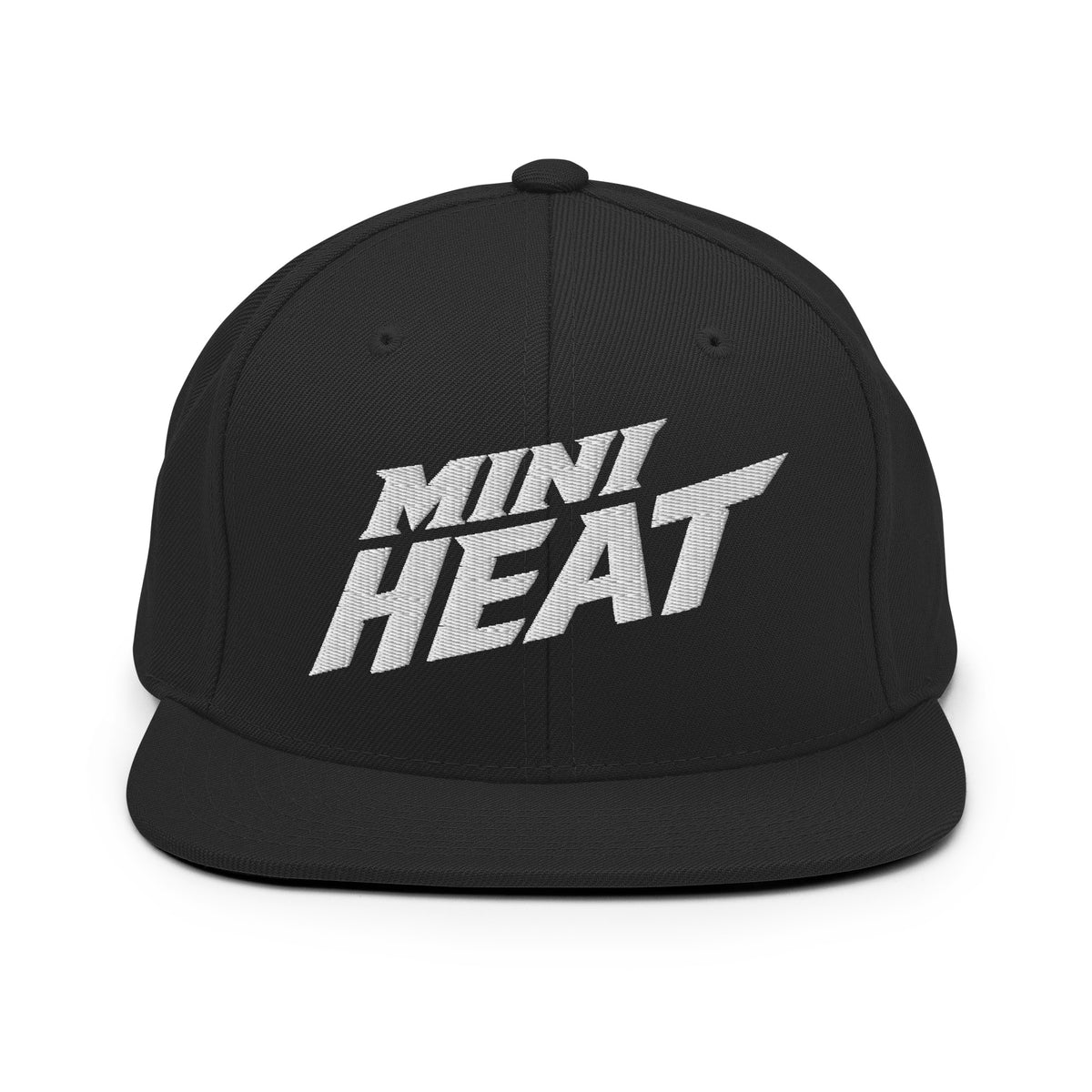 Snapback Hat | MINI HEAT | Crest Logo