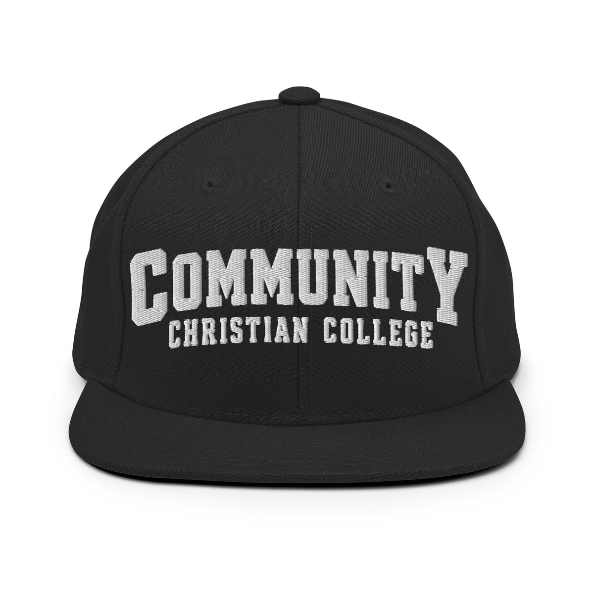 Snapback Hat | Community Christian College | Vanguard Athletic Logo