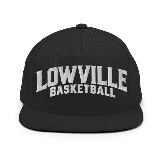 Snapback Hat | Lowville Girls Basketball | Crest Logo