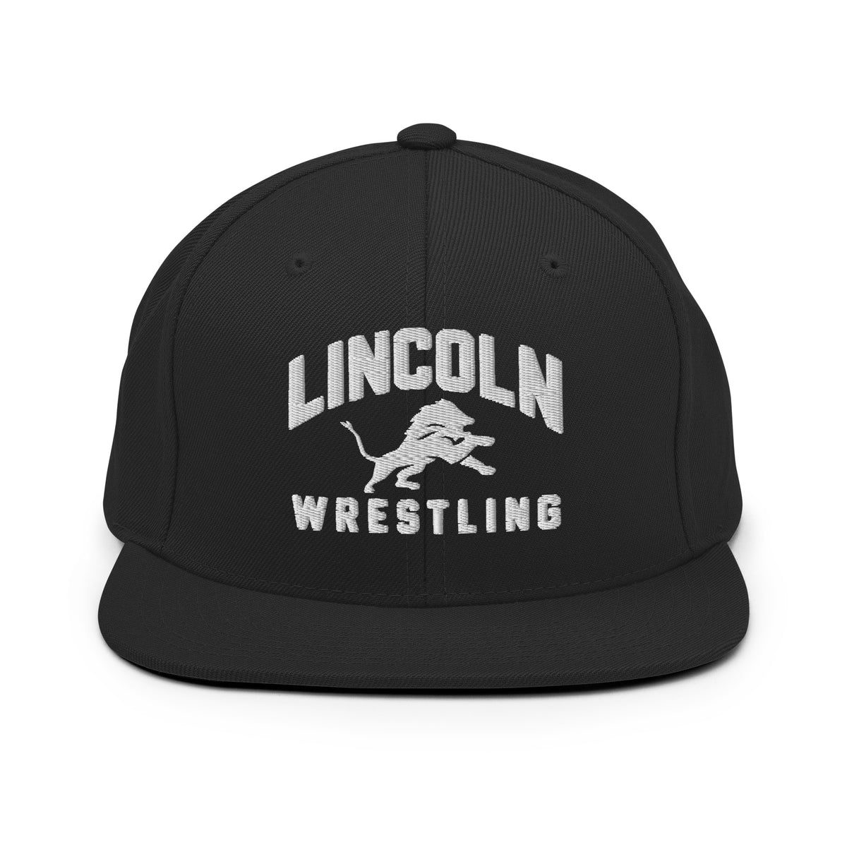 Snapback Hat | Lincoln High School | Emblem Logo