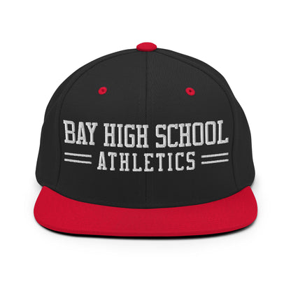 Snapback Hat | Bay High Softball | Modern Script Logo