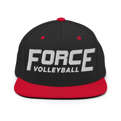 Snapback Hat | Shreveport Force Volleyball | Script Logo
