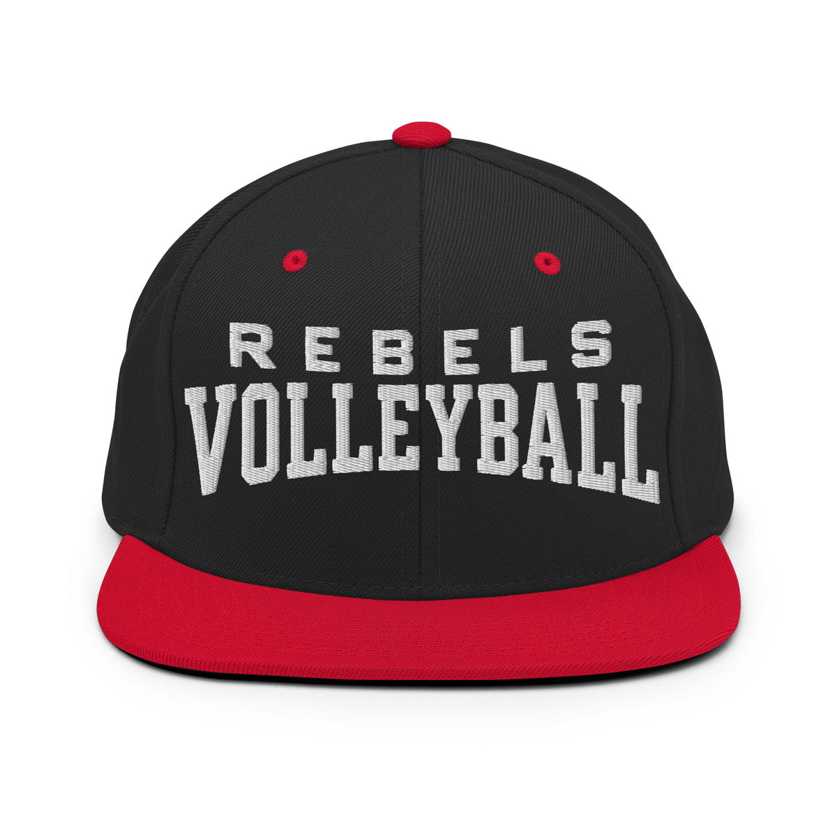 Snapback Hat | Rebels Volleyball Club | Modern Script Logo