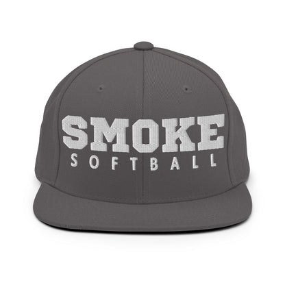 Snapback Hat | Smoke 14U Softball | Modern Script Logo