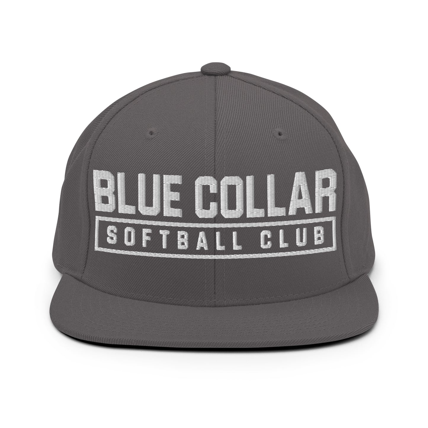Snapback Hat | Blue Collar Softball 2034 | Vanguard Logo