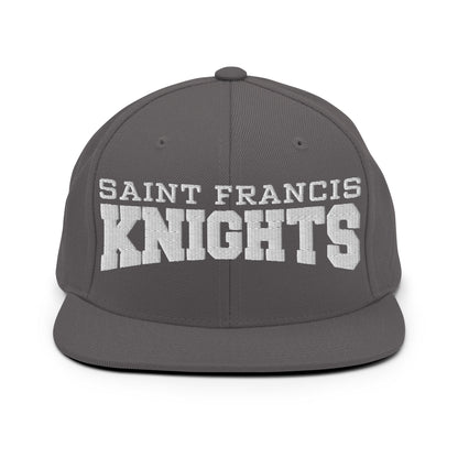 Snapback Hat | Saint Francis School | Modern Script Logo