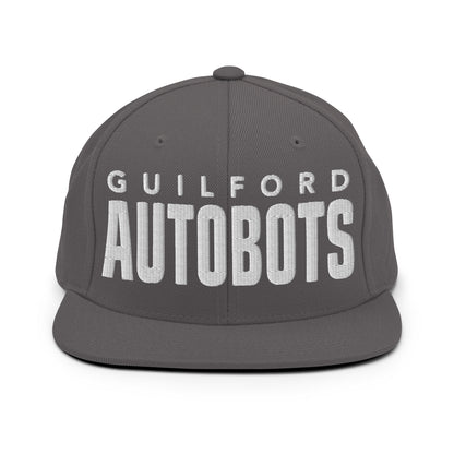 Snapback Hat | Guilford Autobots | Modern Script Logo