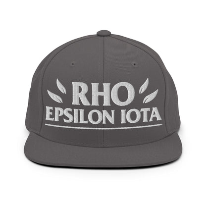 Snapback Hat | Rho | Script Logo