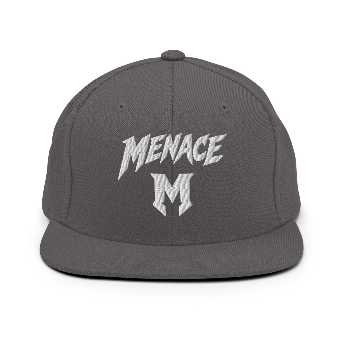 Snapback Hat | Mandan Menace | Crest Logo