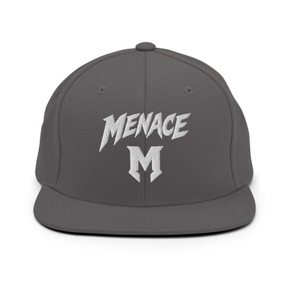 Snapback Hat | Mandan Menace | Crest Logo