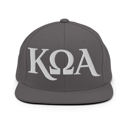 Snapback Hat | Kappa Omega Alpha | Crest Logo
