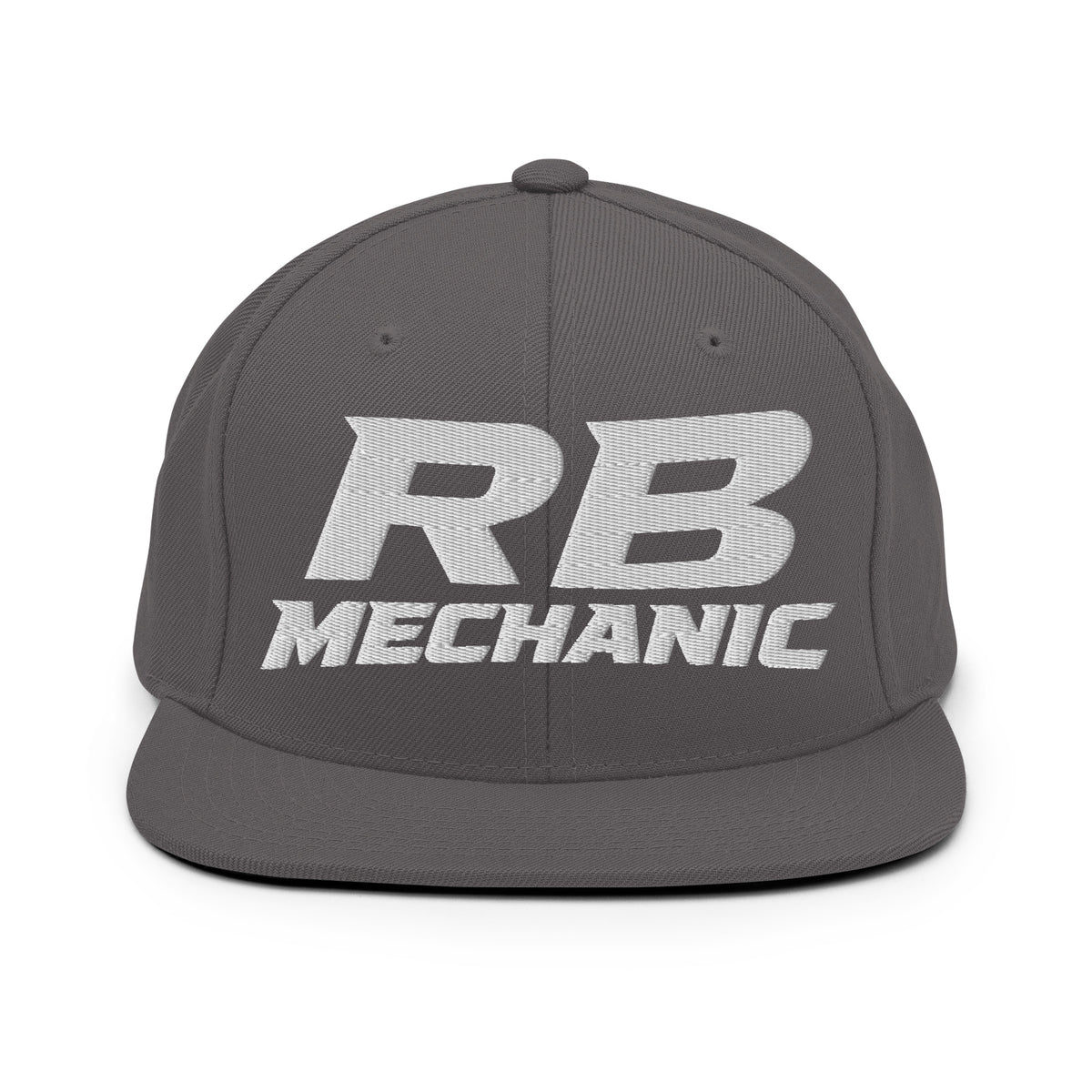 Snapback Hat | RB Mechanic | Lettermark Logo