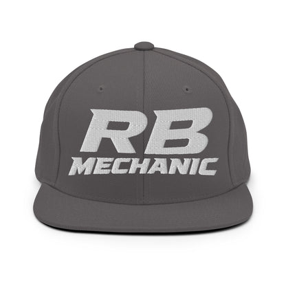 Snapback Hat | RB Mechanic | Lettermark Logo