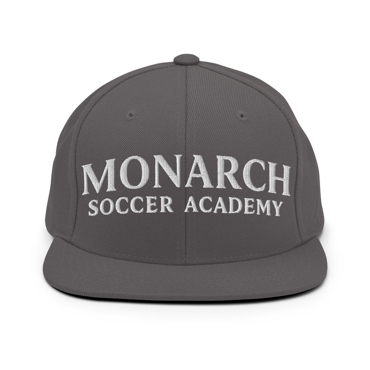 Snapback Hat | Monarch Soccer Academy | Shield Logo
