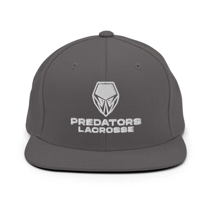 Snapback Hat | Predators Lacrosse | Crest Logo