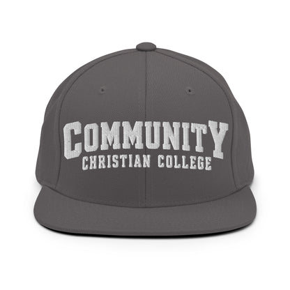 Snapback Hat | Community Christian College | Vanguard Athletic Logo