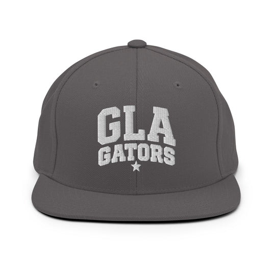 Snapback Hat | GLA Gators Cheer Team | Vanguard Logo
