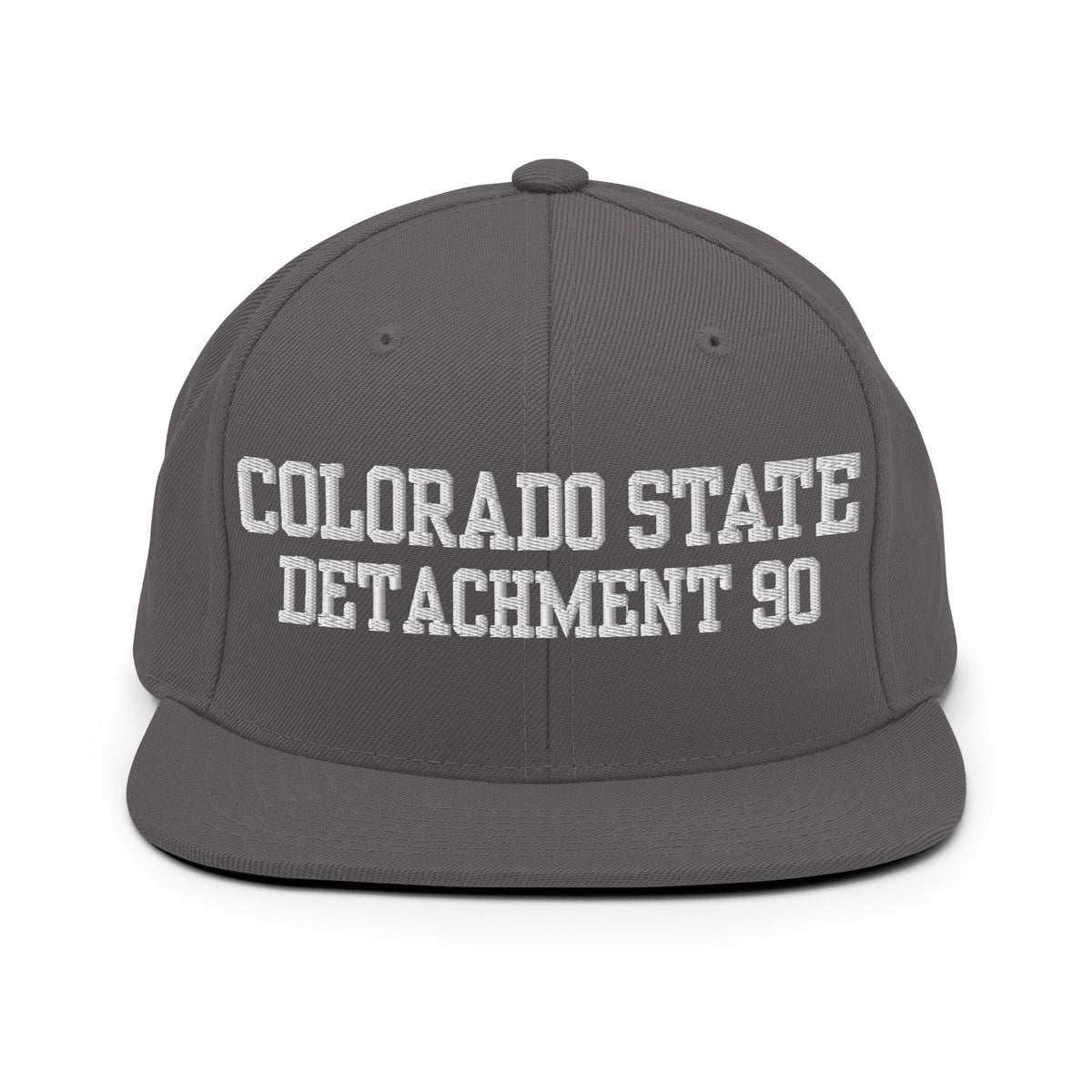 Snapback Hat | Colorado State Detachment 90 | Modern Script Logo