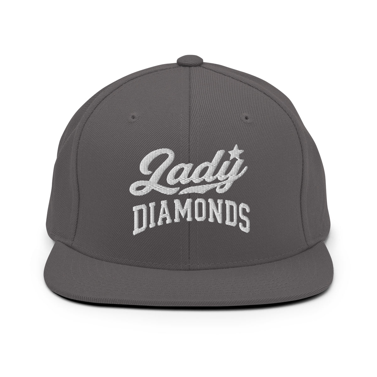Snapback Hat | Lady Diamonds | Crest Logo