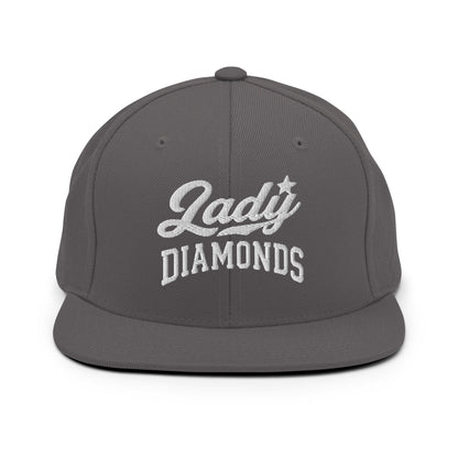 Snapback Hat | Lady Diamonds | Crest Logo