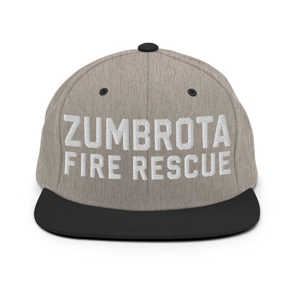 Snapback Hat | Zumbrota Fire Department | Vanguard Logo