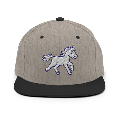 Snapback Hat | Pink Pony Athletic Club | Mascot Logo