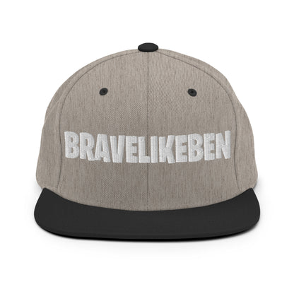 Snapback Hat | Brave Like Ben | Workmark Logo