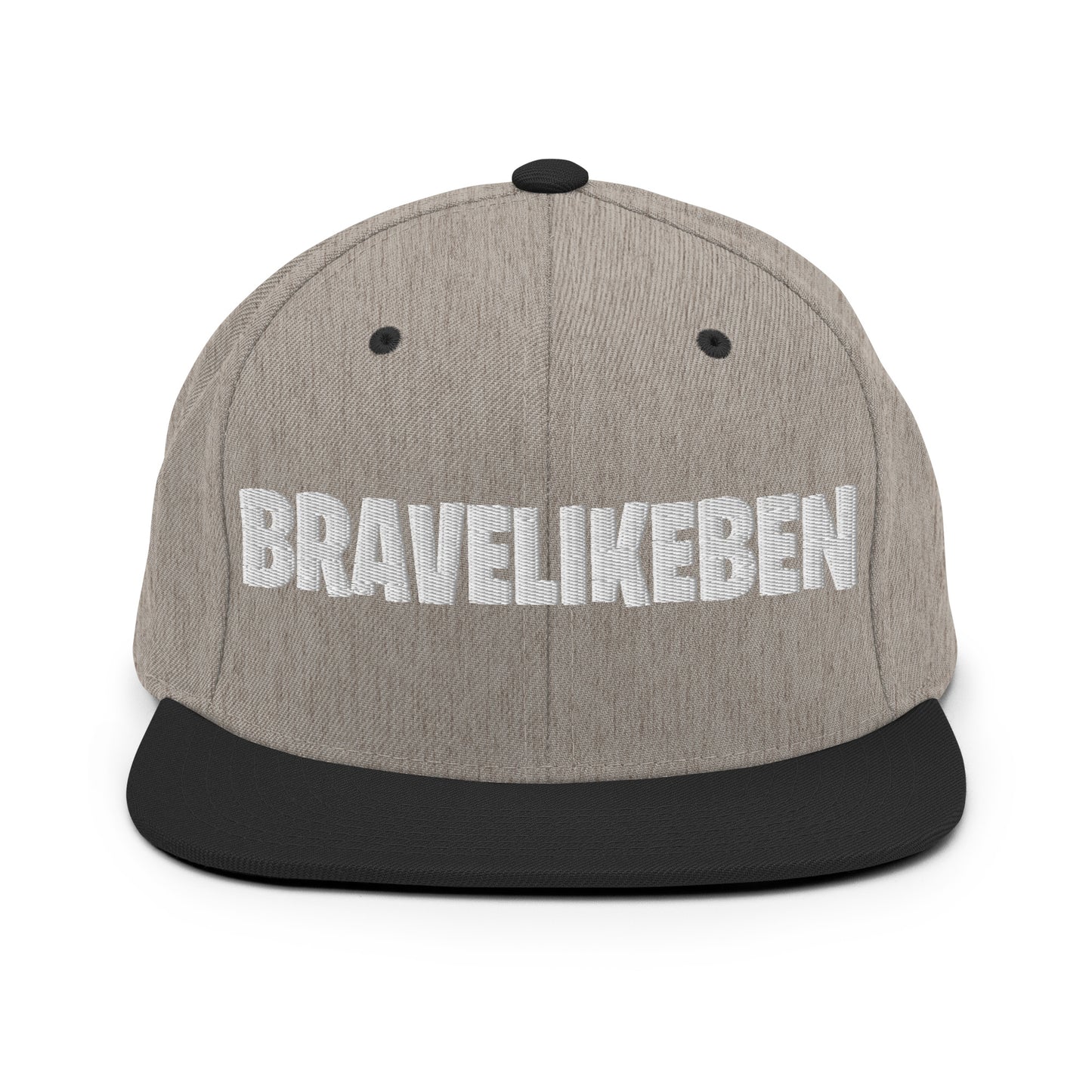 Snapback Hat | Brave Like Ben | Workmark Logo