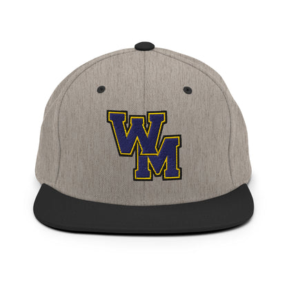 Snapback Hat | West Memphis Community Christian College Gators | WM-Mark Logo