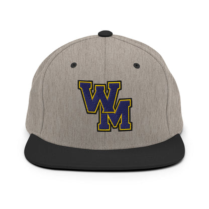 Snapback Hat | West Memphis Community Christian College Gators | WM-Mark Logo