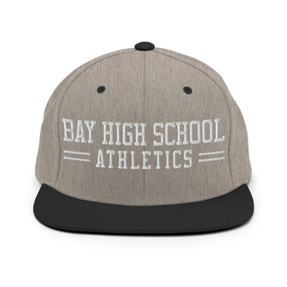 Snapback Hat | Bay High Softball | Modern Script Logo