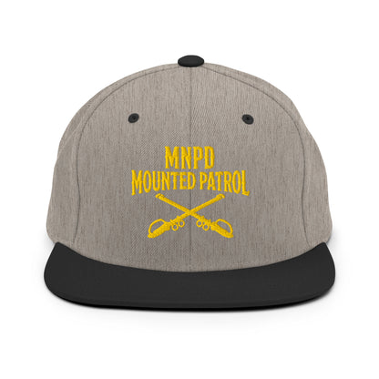 Snapback Hat | Metro Nashville Police Department Horse Mounted Patrol | Sabres MNPD Logo