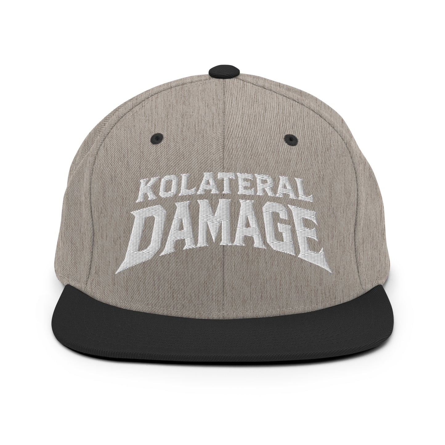 Snapback Hat | Kolateral Damage E-Sports | Ice Kold Crest Logo