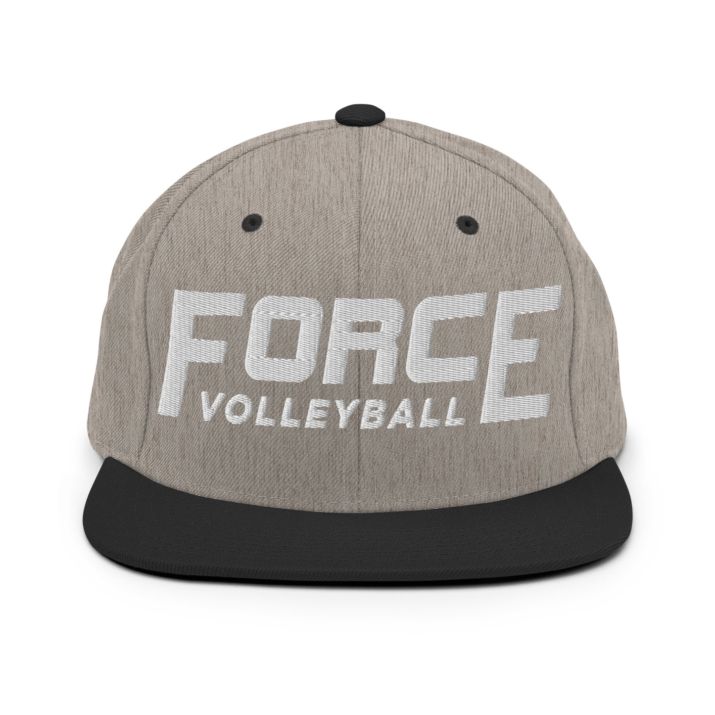 Snapback Hat | Shreveport Force Volleyball | Script Logo