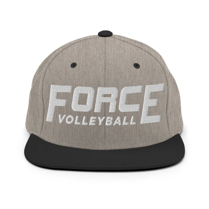 Snapback Hat | Shreveport Force Volleyball | Script Logo