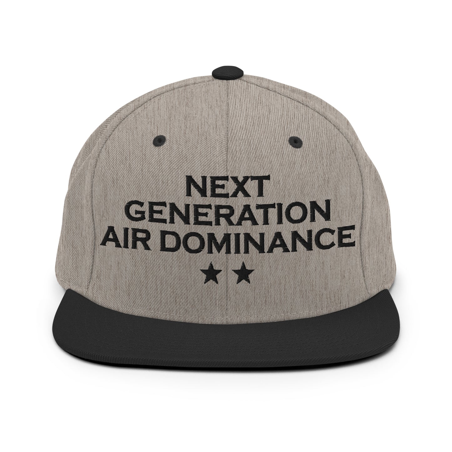 Snapback Hat | Next Generation Air Dominance | Modern Script Logo