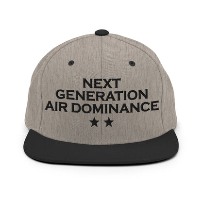 Snapback Hat | Next Generation Air Dominance | Modern Script Logo